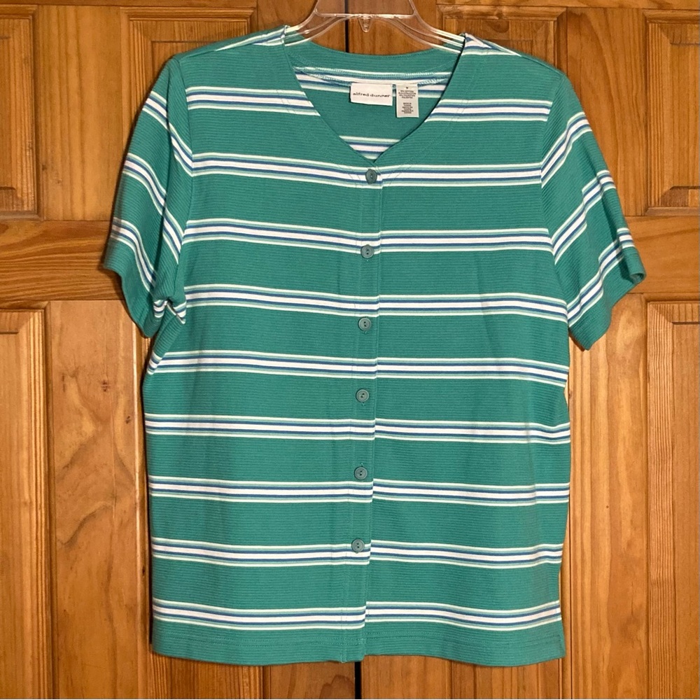 NWOT Vintage Alfred Dunner Top Blouse Size M